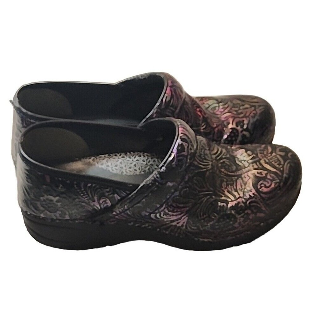 Dansko Womens Shoes XP‎ 2.0 Professional Nurses Patent Heeled Clogs US 5.5 - 6